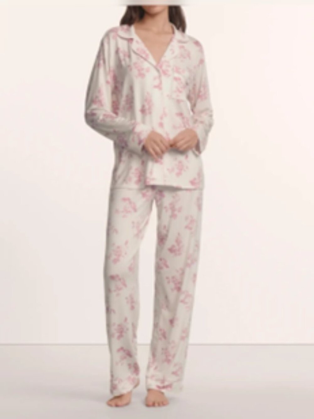 Eberjey Aquarela Long-Sleeve Pajama set, NWT